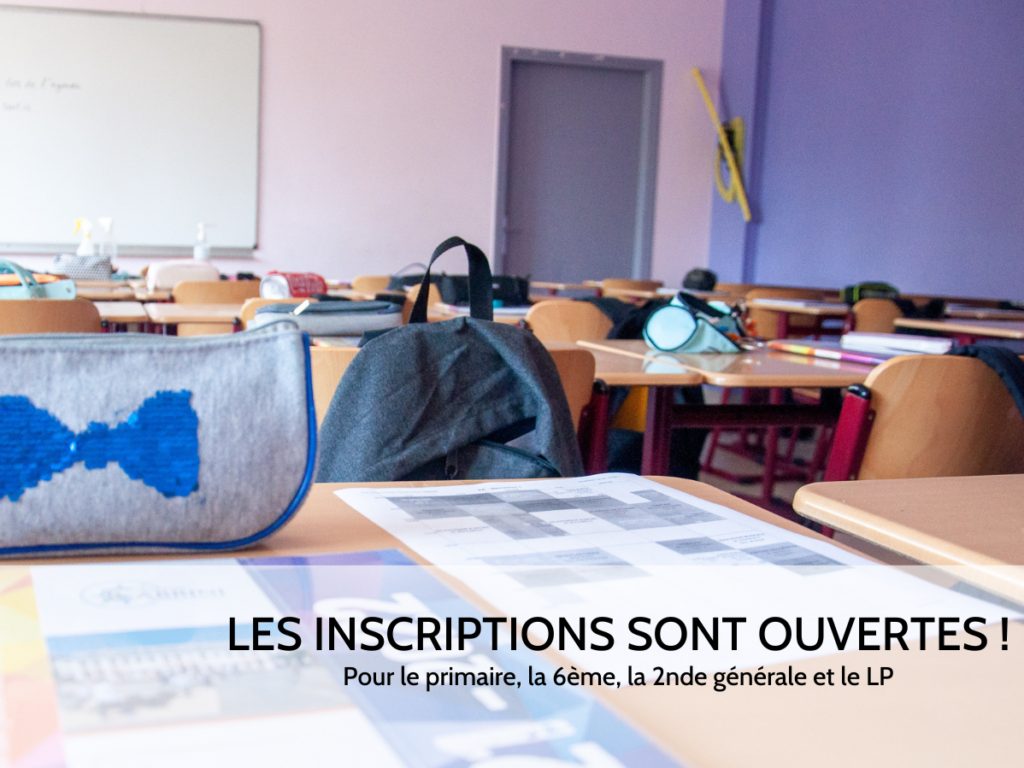 Les inscriptions sont ouvertes ! (2)