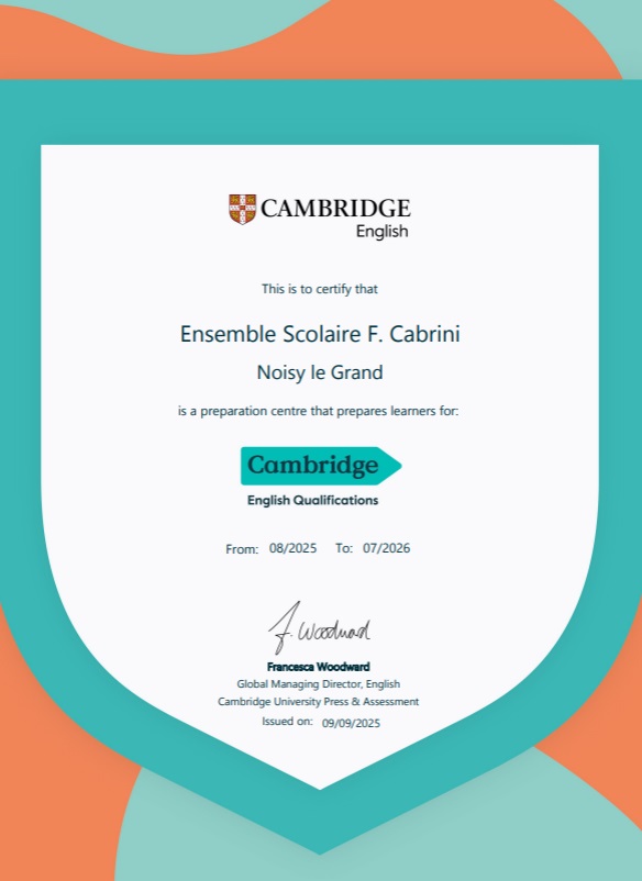 CAMBRIDGE CERTIF